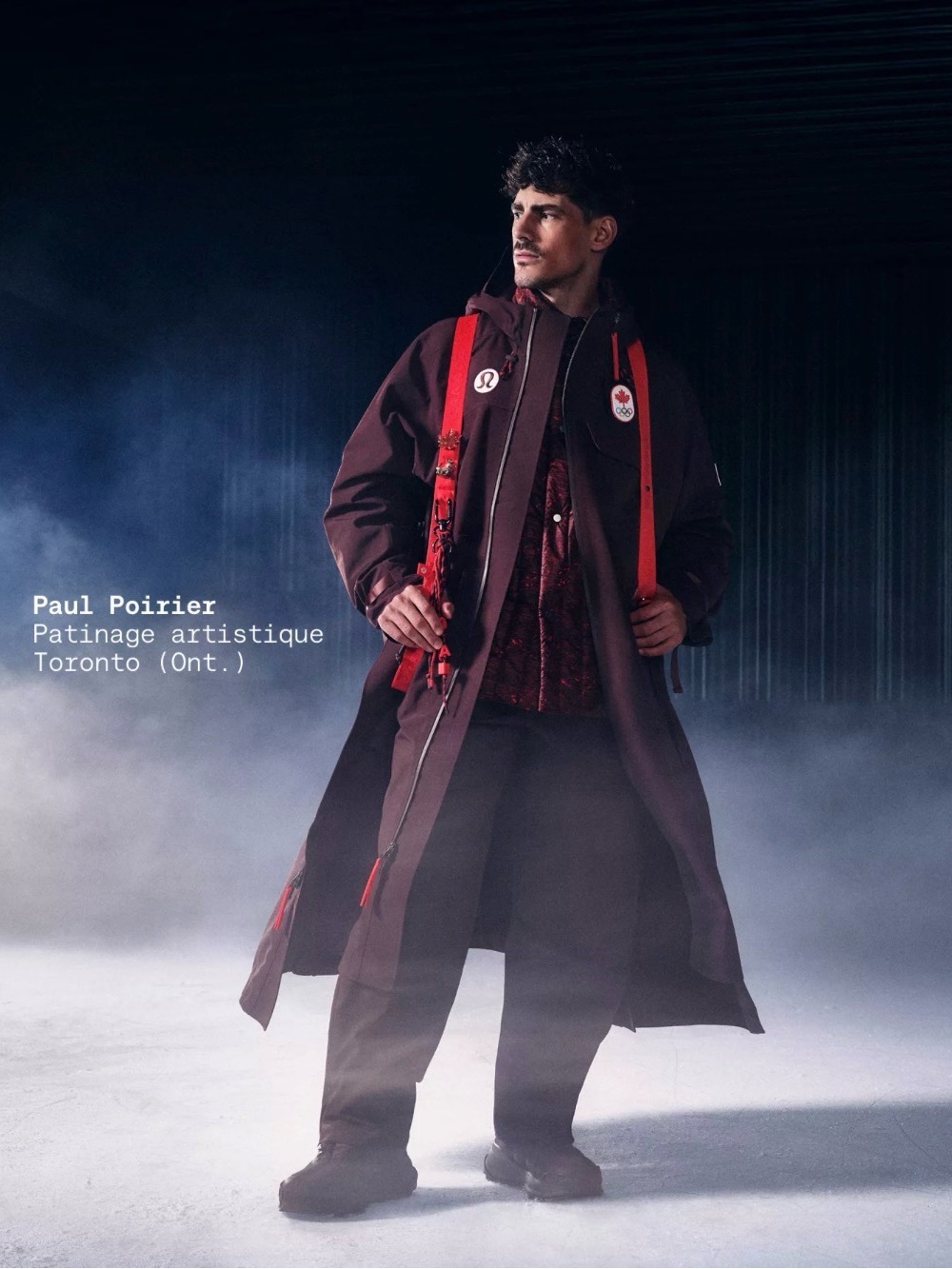 lululemon Team-Canada Athletes Hooded Rain-Parka From 2026 Milan Olympics